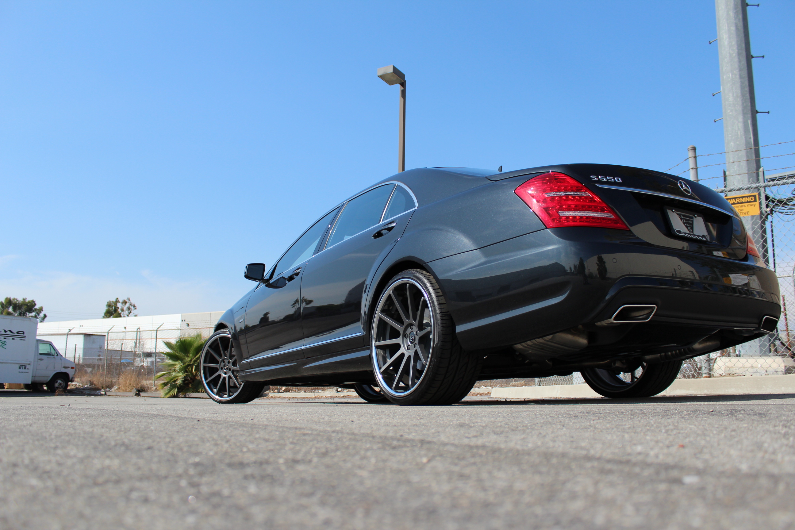 Koko Kuture Lindos Black on Mercedes Benz S Class